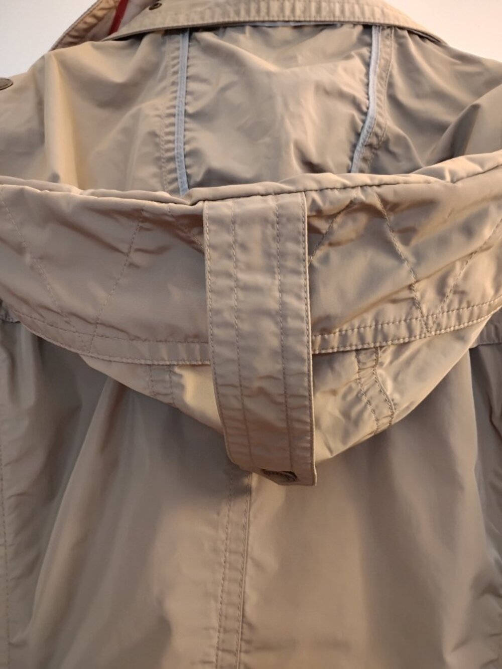 Burberry Brit Hooded Trench Coat 🧥 Nova Check Khaki - Picture 5 of 16